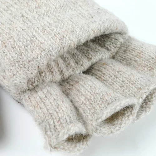 Miniatura 6 de Illinois Glove Company 360 Rag Wool Glomitt Flip Mitten 3M Thinsulate Forrado Tan