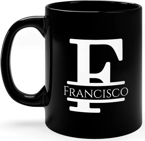 Miniatura 29 de Taza de café personalizada con monograma, letra inicial A personalizada para mujeres, hombres, niñas, niños, papás, mamás amigos, taza de café