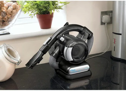 Miniatura 7 de BLACK+DECKER, BDH2020FLFH MAX, aspiradora flexible de litio de 20 V, con palo para aspirar y cabezal para piso y cepillo para polvo y pelo