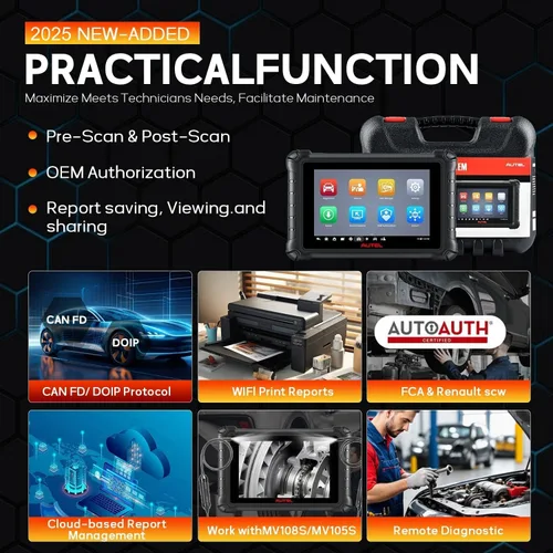 Miniatura 8 de Autel Escáner MaxiCheck MX900, 2026 Herramienta de escaneo bidireccional Igual que MK900 MK900BT, diagnóstico de todo el sistema, actualizado