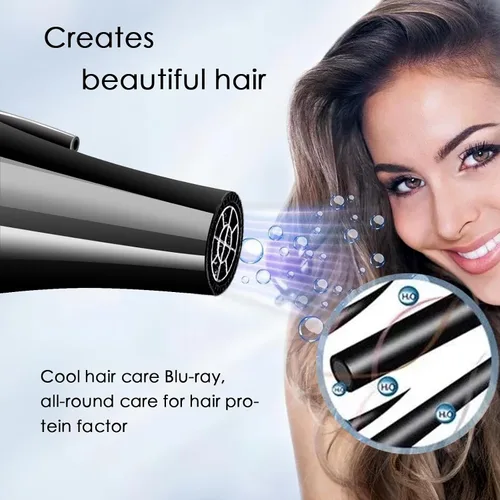 Miniatura 2 de Secador de pelo profesional de 3500 W para salón de belleza Powerful Negative Ions Hair Dryer Fast Drying 2 Speed 3 Heat Long Cord Design Equipped