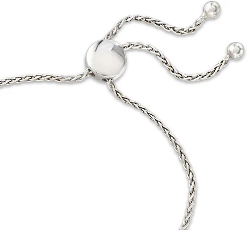 Miniatura 3 de Ross-Simons Pulsera bolo de diamantes de 2.00 quilates en plata de ley, Diamante, diamante