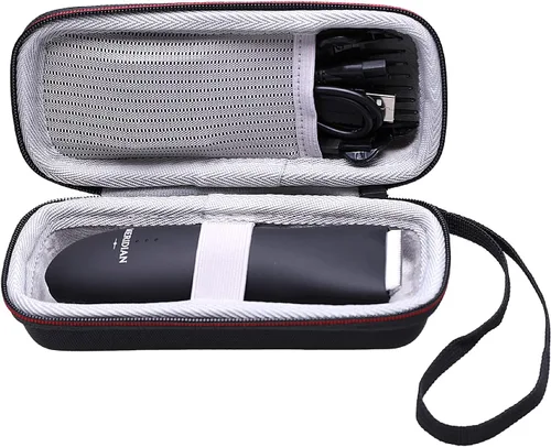 LTGEM - Funda rígida de EVA para recortadora de bolas Meridian, recortadora de pelo corporal, bolsa de almacenamiento protectora de viaje (solo