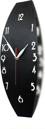 Colorfull Worlds Reloj de pared minimalista 3D: una pieza única de decoración vertical para el hogar | Relojes de metal modernos para interiores