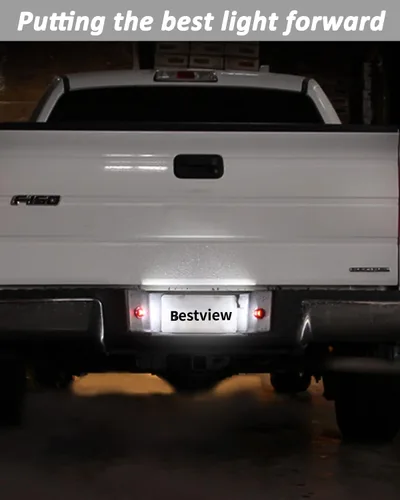 Miniatura 6 de Bestview - Juego de 2 luces LED para placa de matrícula, compatible con Ford F150, F250, F350, F450, F550, Superduty, Explorer, Ranger, Expedition