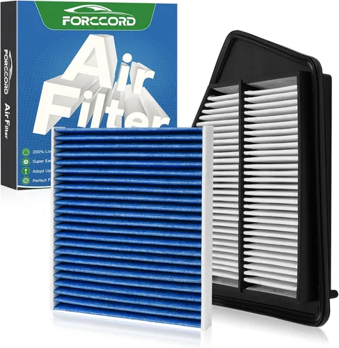 Miniatura 14 de Kit de filtro de aire de motor y de cabina Forccord Compatible con Honda Civic 1.5L 2016 2017 2018 2019 2020 2021 Filtro de cabina de carbón