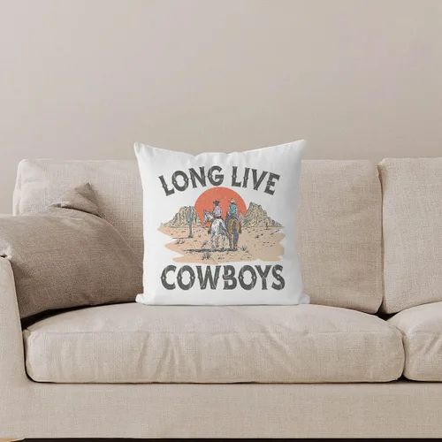 Miniatura 3 de IWXYI Funda de almohada de vaquero occidental de larga vida de 18 x 18 pulgadas, fundas de almohada de vaquero occidental, funda de almohada Vaquero