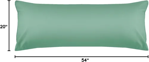 Miniatura 173 de Warmstar Juego de 2 fundas de almohada de algodón de tamaño estándar, fundas de almohada de 600 hilos de 20 x 26 pulgadas, fundas de almohada