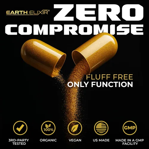 Miniatura 7 de Earth Elixir Premium Tongkat Al (LJ100) y Fadogia Agrestis para hombres y – Suplemento natural de testosterona – Fabricado en Estados Unidos
