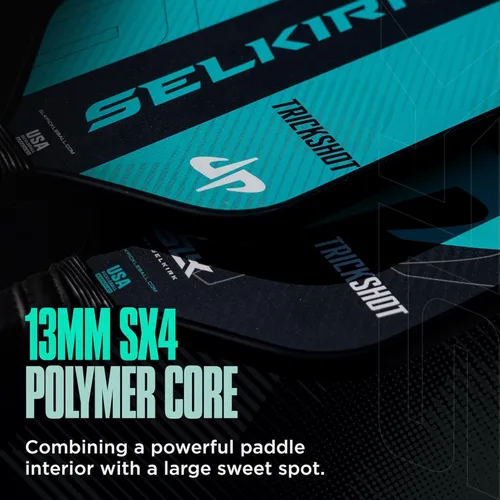 Miniatura 5 de Selkirk Sport SLK Evo Pickleball Paletas Evo Power, control e híbrido Pala de pickleball de fibra de vidrio o fibra de carbono