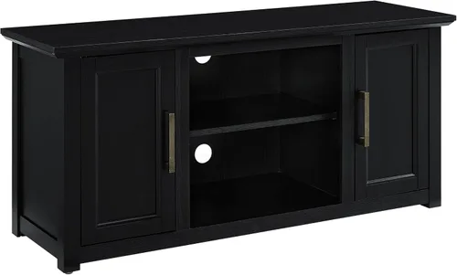 Miniatura 15 de Crosley Furniture Camden - Soporte de TV para televisores de más de 50 pulgadas, centro de entretenimiento con estantes de almacenamiento Nogal