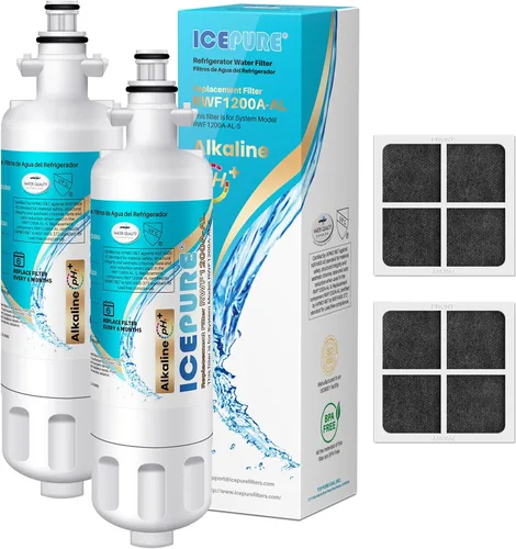 Miniatura 12 de ICEPURE 46-9690 Reemplazo para LG LT700P ADQ36006101, Kenmore Elite 46 9690, LFXC24726S, 469690, ADQ36006102 LMXS27626S LFXS30766S Filtro de agua