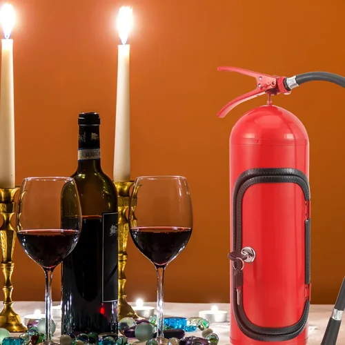 Miniatura 5 de Angoily Contenedor de vino único para almacenamiento de vino para decoración de bar, creativo para amigos, familia, para fiestas y celebraciones