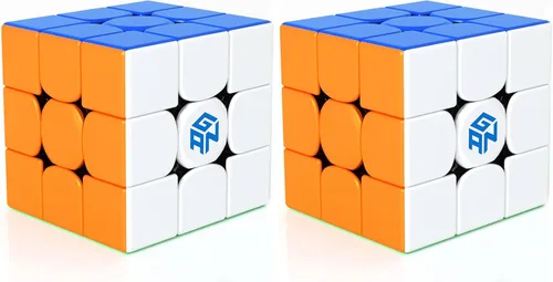 Miniatura 10 de GAN 356 R S, 3x3 Speed Cube Gans 356RS Cubo Mágico No Magnético (Stickerless)
