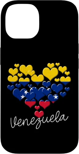Miniatura 4 de Funda para iPhone 17 con diseño de corazón hispano con bandera venezolana con orgullo de Venezuela