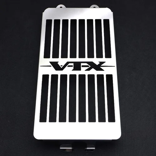 Protector guardabarros de cubierta de radiador, rejilla parrilla protectores cubiertas enfriador compatible con Honda VTX 1300 VTX1300 C R S T