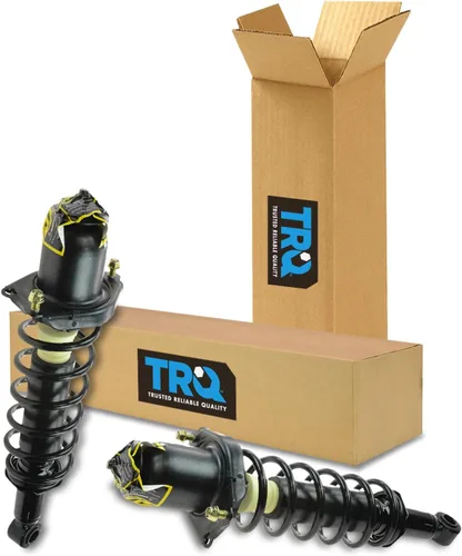 Miniatura 225 de TRQ Conjunto de Amortiguador y Resorte Delantero Cargado con Resorte Helicoidal Pre-ensamblado Compatible con Jeep Cherokee Limited AWD 14-22 Sin