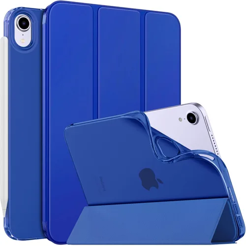 Miniatura 29 de MoKo Funda para el nuevo iPad mini 7 (A17 Pro) 2024, Funda para iPad mini de 6ª generación 2021 (21,08 cm), Funda para iPad mini 6, Funda trasera