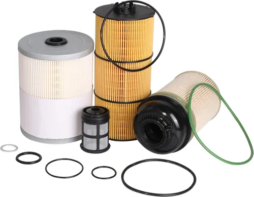 Kit de Servicio de Filtro JAVOUKA, Para Motor Diesel Detroit DD13 DD15 DD16, Aceite, Separador de Agua y 2 Filtros de Combustible, Filtro de
