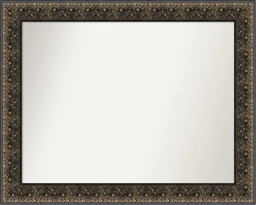 Miniatura 210 de Amanti Art Espejo personalizado, espejo de baño Tribeca, espejo de pared o espejo de tocador de baño sobre el fregadero (28.25 x 34.25 pulgadas)