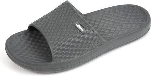 Miniatura 17 de FUNKYMONKEY - Sandalias de baño para mujer, sandalias para el interior del hogar, playa, antideslizantes