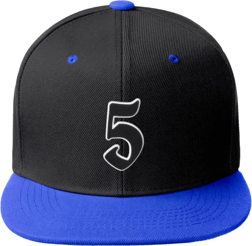 Miniatura 615 de Daxton Gorra clásica con visera de billete plano con letras del alfabeto inglés antiguo de la A a la Z
