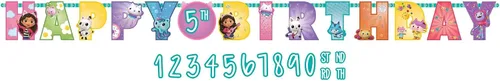 Miniatura 3 de Lightyear - Cartel de cumpleaños con texto en inglés «Add An Age – 10.5 x 10 pulgadas (paquete de 1) – Decoración de papel multicolor