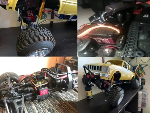 Miniatura 4 de ZOSKAY Servo de alto par de engranaje de metal estándar digital 25KG/0.13S 6.8V para autos RC 1/8 1/10 (ángulo de control 180)