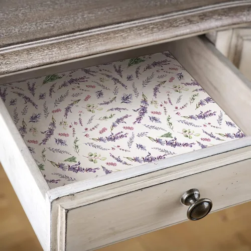 Miniatura 5 de BBTO 10 hojas de forros de cajones para tocador, revestimientos de papel perfumados no adhesivos para cajones, 15.8 x 22 pulgadas, para estantes
