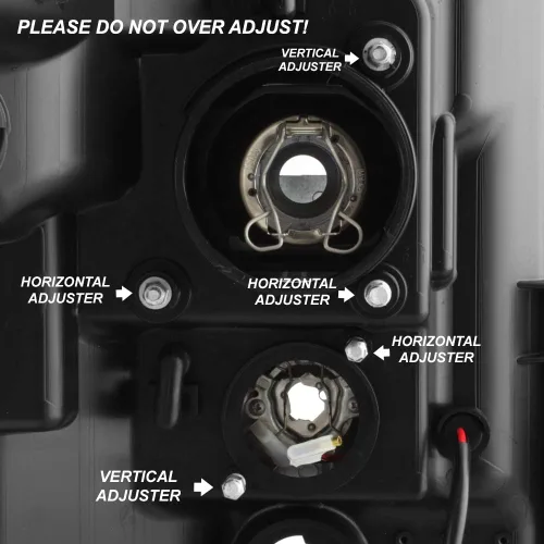Miniatura 5 de AKKON - Para Ford F250 F350 F450 F550 Superduty 2011-2016, faros LED de tubo negro proyector, juego de pilotos conductor+pasajero