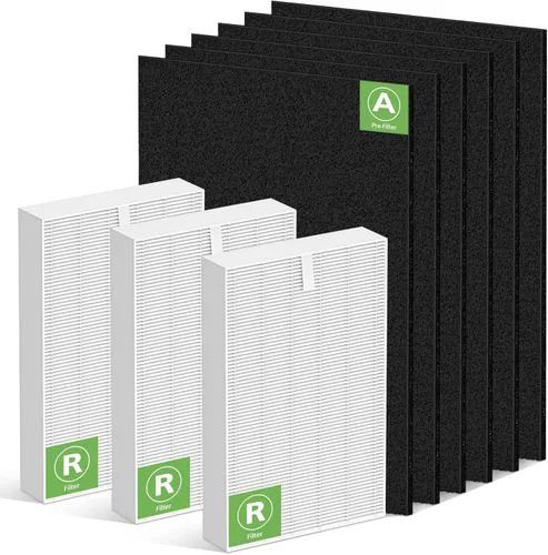 Filtro HEPA HPA300 de repuesto para purificadores de aire Honeywell serie HPA300, HPA300VP, HPA304, HPA3300, HPA5300, HPA8350, reemplazo HRF-R3 y 3