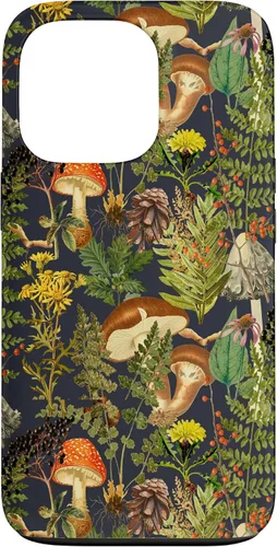 Miniatura 10 de Mushroom Woodland Scene elderberries Fungi Nature Shrooms Case for iPhone 17