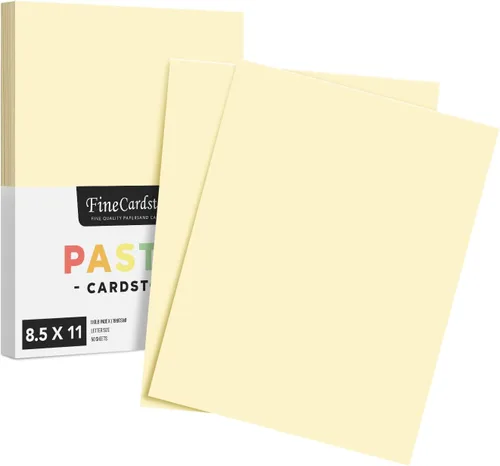 Miniatura 8 de Papel de cartulina azul pastel de 8.5 x 11 pulgadas, ideal para artes y manualidades, invitaciones de boda, tarjetas e impresión de papelería, papel