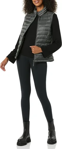 Miniatura 5 de Tienda Essentials - Chaleco para mujer, ligero, impermeable y fácil de guardar
