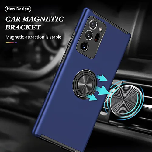 Miniatura 6 de Funda para Galaxy Note 20 Ultra, con protector de pantalla de TPU flexible autorreparable [2 unidades] y cubierta de cámara deslizante, soporte