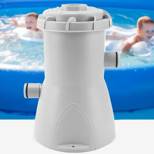 Miniatura 4 de Bomba de filtro de piscina de 800 galones, bomba de filtro de cartucho de piscina eficiente, filtro de cartucho de piscina de tierra y sistema
