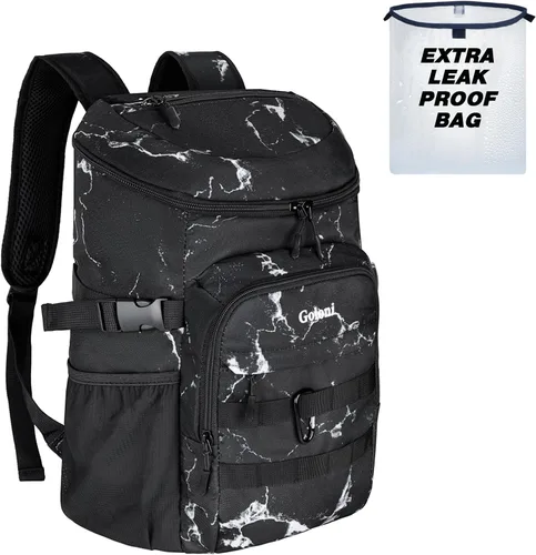 Miniatura 12 de Mochila térmica con aislamiento, a prueba de fugas, pequeña mochila térmica suave para hombres y mujeres, para campamentos, viajes, playa, Azul