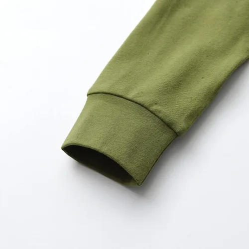 Miniatura 5 de Eghunooy Conjunto de ropa para bebés y niños pequeños con letras impresas