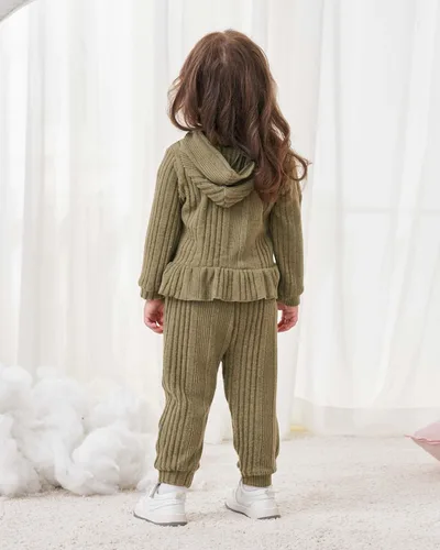 Miniatura 81 de Renotemy Conjunto de ropa para bebé recién nacida, para otoño e invierno, manga larga, pantalones, lindo conjunto de ropa para bebé niña