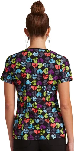 Miniatura 5 de Cherokee Infinity Mujer Scrubs Top Mock Wrap CK608