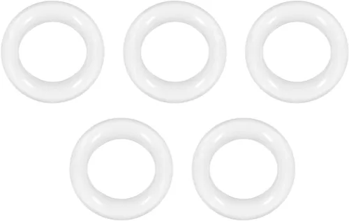Miniatura 7 de uxcell Junta tórica de silicona, 0.236 in de diámetro exterior, 0.110 in de diámetro interior, 0.063 in de ancho, junta de anillos de sello VMQ