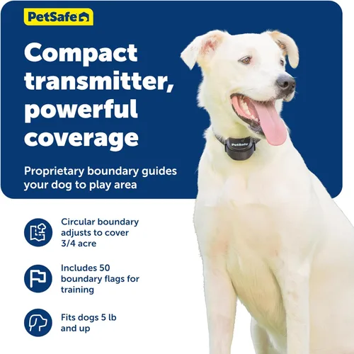 Miniatura 4 de PetSafe última intervensión para Vagar por Wireless Valla, cubre hasta 1/2 Acre, para perros y gatos over 5 lb., Impermeable Receptor