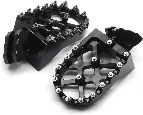 Miniatura 3 de MZS Estriberas eléctricas para motocross compatibles con X3 XXX MX3 MX4 MX5, estriberas Ebike MX más anchas reposapiés resto pedal CNC aluminio negro