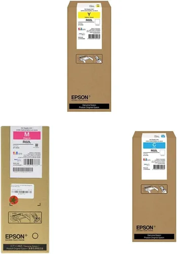 Epson DURABrite Ultra R02L420 - Paquete de tinta de capacidad estándar, color amarillo y original de Epson - Tinta - Cartucho Magenta Modelo R02L320