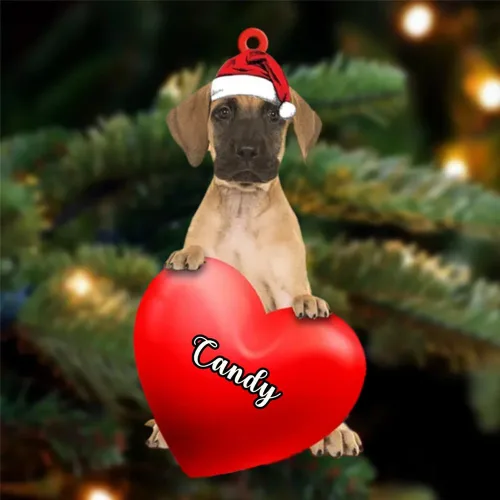 Miniatura 93 de Adornos de Navidad personalizados para perros, nombre personalizado, adorno de Malamute de Alaska, adornos acrílicos, regalos de Navidad, amantes