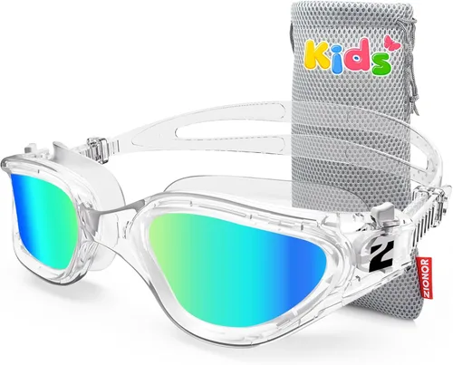 Miniatura 24 de ZIONOR Gafas de Natación para Niños, G1MINI SE Gafas de Natación Antivaho para Niño Niña 6-14 A3 (Lente azul transparente - Allclear)