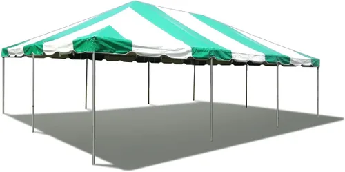 Miniatura 8 de Party Tents Direct Carpa para Fiesta de 20x30 - Marco de Acero - Gazebo al Aire Libre, Pabellón, Sombrilla para Sol, Refugio para Acampada - Verde