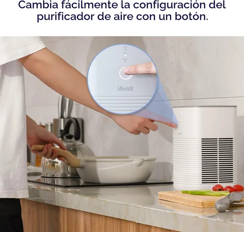 Miniatura 9 de LEVOIT Purificador de Aire para Casa Dormitorio, AHAM VERIFIDE, Filtro Purificador de Habitaciones Pequeñas con Esponja de Fragancia para Humo