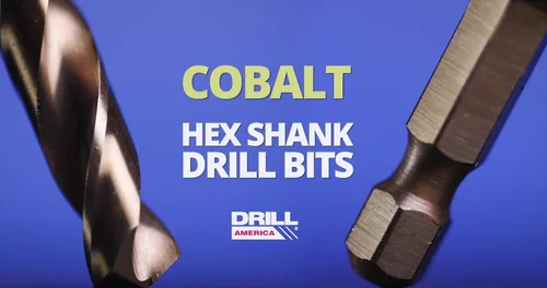 Miniatura 6 de Drill America - Broca de cambio rápido de 1/2" con vástago hexagonal de cobalto, serie COHEX