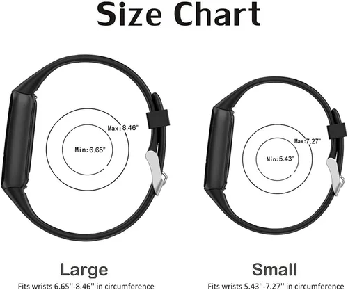 Miniatura 4 de Compatible con Fitbit Luxe, pulsera de repuesto de silicona suave y transpirable, accesorios de rastreador de fitness, correa deportiva para mujeres